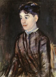 Young Woman in Black