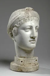 Bust of a Grecian Woman (detail)