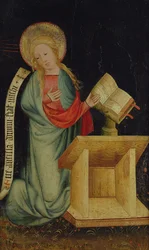 Virgin of the Annunciation, from The Harvester Altar