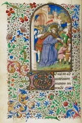 Book of Hours for Jean de Dunois, f.136v, c.1436-50