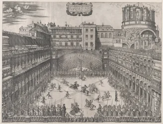 Speculum Romanae Magnificentiae: Vatican Tournament, 1565