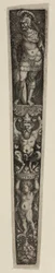 Dagger Sheath with a Warrior