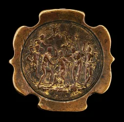 Sword Pommel with inset plaquette of Ariadne