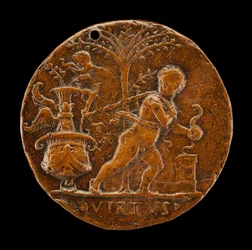 Allegorical Scene [obverse], 16th century