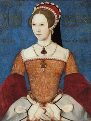 Portrait of Mary I or Mary Tudor (1516-58), Daughter of Henry VIII, at the Age of 28, 1544