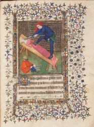 Book of Hours, Use of Rennes, Torture of St. Apollonia
