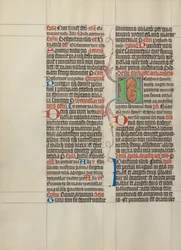 Decorated Initial B