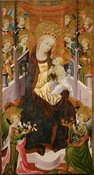 Virgin and Child Surrounded by Angels