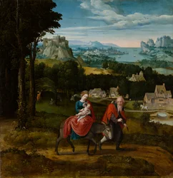 The Flight into Egypt, circa 1530-1535