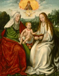 Saint Anne with the Virgin and the Christ Child, c. 1511-1515