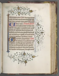 Book of Hours Use of Utrecht: fol. 175r, Text