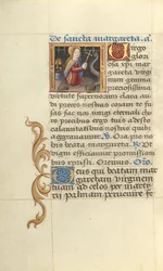 Saint Margaret and the Dragon