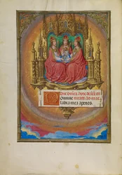 The Holy Trinity Enthroned