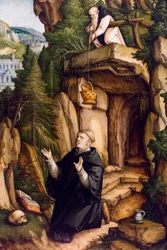Saint Benedict as a Praying Hermit