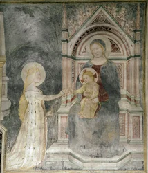 Spiritual marriage of Christ with Saint Mary Magdalene (detail)
