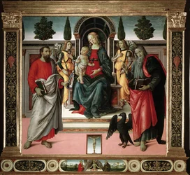 Virgin with Child with St John and St Bartholomew