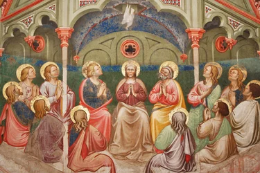 The Pentecost (detail)