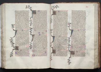 The Gotha Missal: Fol. 100r, Text