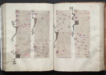 The Gotha Missal: Fol. 105v, Text, c. 1375