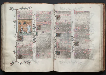 The Gotha Missal: Fol. 117r, Text