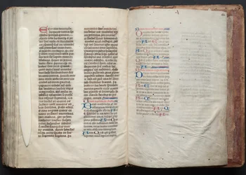 The Gotha Missal: Fol. 163v, Text