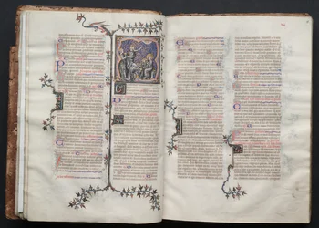 The Gotha Missal: Fol. 18r, Text, c. 1375