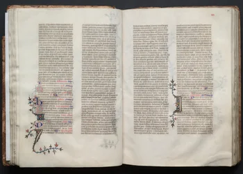 The Gotha Missal: Fol. 35v, Text