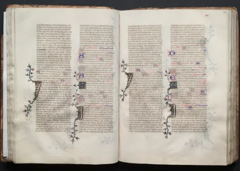 The Gotha Missal: Fol. 41v, Text, c. 1375
