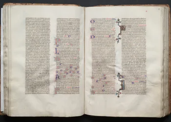 The Gotha Missal: Fol. 50r, Text