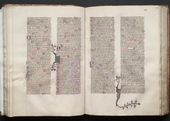 The Gotha Missal: Fol. 54r, Text, c. 1375