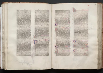 The Gotha Missal: Fol. 54v, Text