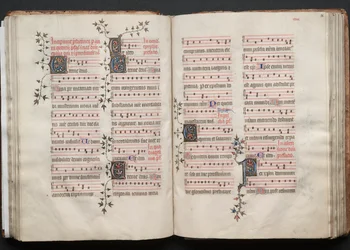 The Gotha Missal: Fol. 58r, Text