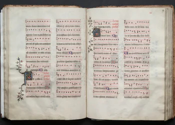 The Gotha Missal: Fol. 58v, Text
