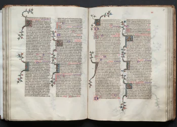 The Gotha Missal: Fol. 74v, Text