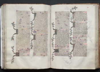 The Gotha Missal: Fol. 80v, Text, c. 1375