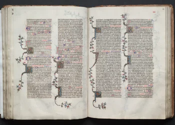 The Gotha Missal: Fol. 84r, Text, c. 1375