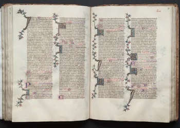 The Gotha Missal: Fol. 95v, Text, c. 1375