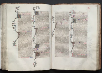 The Gotha Missal: Fol. 99r, Text
