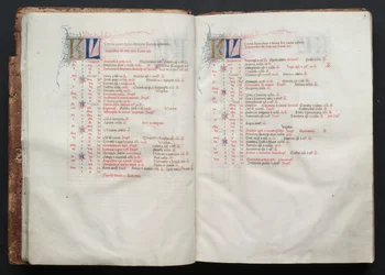 The Gotha Missal: Fol. 9r, Text