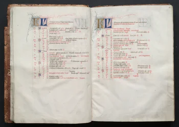 The Gotha Missal: Fol. 9v, Text, c. 1375