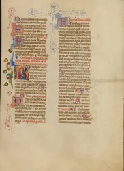 Initial R: The Virgin in Prayer