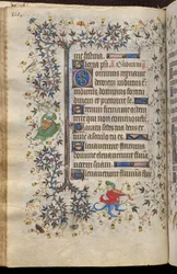 Hours of Charles the Noble, King of Navarre (1361-1425): fol. 55v, Text