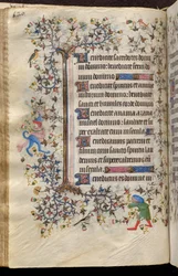 Hours of Charles the Noble, King of Navarre (1361-1425): folio 60v, Text