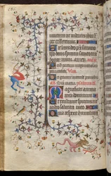 Hours of Charles the Noble, King of Navarre (1361-1425): fol. 93v, Text