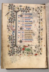 Hours of Charles the Noble, King of Navarre: December
