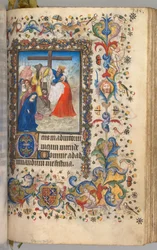 Hours of Charles the Noble, King of Navarre 1361-1425: Descent from the Cross