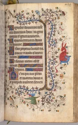Hours of Charles the Noble, King of Navarre: fol. 209r, Text