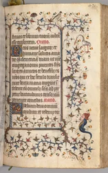 Hours of Charles the Noble, King of Navarre 1361-1425: fol. 210r, Text, c. 1405