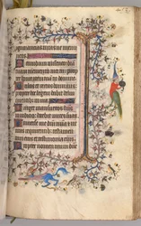 Hours of Charles the Noble, King of Navarre 1361-1425: fol. 221r, Text, c. 1405