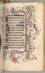 Hours of Charles the Noble, King of Navarre: fol. 242r, Text